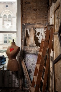 Vintage art studio