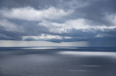 Ireland, County Donegal, Donegal Bay seen from Wild Atlantic Way