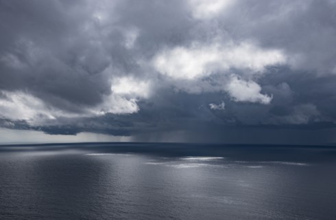 Ireland, County Donegal, Donegal Bay seen from Wild Atlantic Way