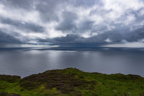 Ireland, County Donegal, Donegal Bay seen from Wild Atlantic Way
