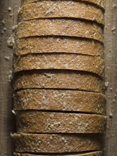 Slices of fresh bread