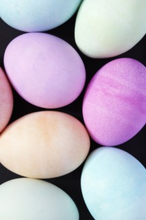 Colorful Easter eggs