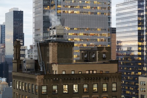 USA, New York, New York City, Modern skyscrapers