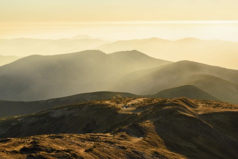Ukraine, Zakarpattia region, Rakhiv district, Carpathians, Chornohora, mountain Hoverla, mountain Petros