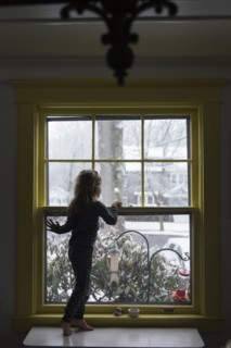Girl by window