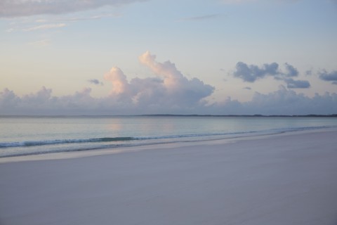 Beach with clouds