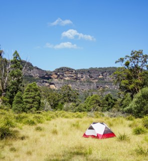 Tent in Blue Mounains