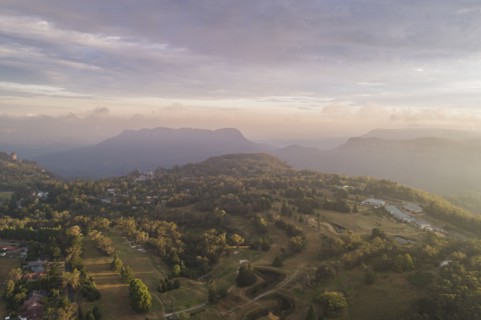 Jamison Valley in Blue Mountains National Park