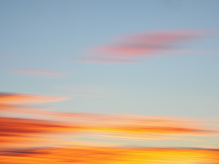 Clouds at sunset