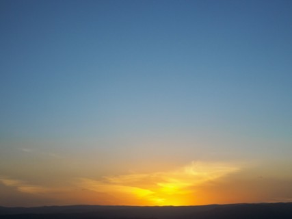Sky at sunset