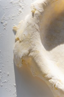 Raw pie crust