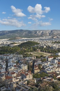Cityscape of Athens, Greece