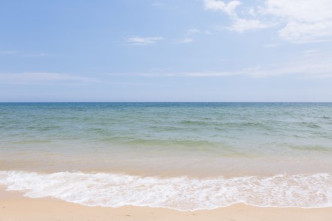 Beach in Manta Rota, Portugal