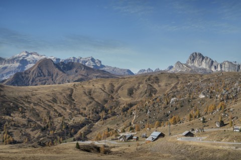 Mountains in the Dolomites, South Tyrol, Italy