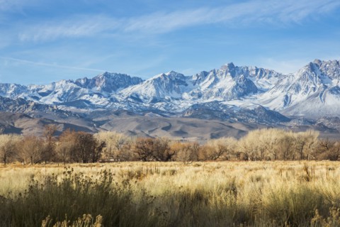 Sierra Nevada mountains in California, USA