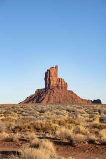 Rock formation in Monument Valley, Arizona, USA