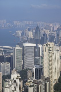 Cityscape of Hong Kong, China