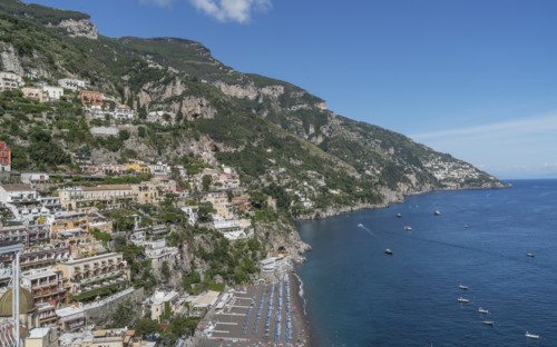 Village of Positano on Amalfi Coast, Italy