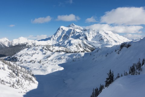 Mount Baker Ski Area in Washington State, USA