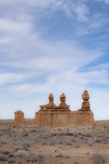 Hoodoos in Goblin Valley State Park, Utah, USA