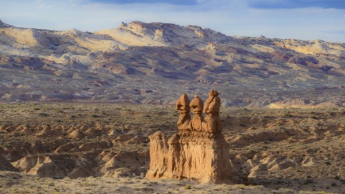 Hoodoos in Goblin Valley State Park, Utah, USA
