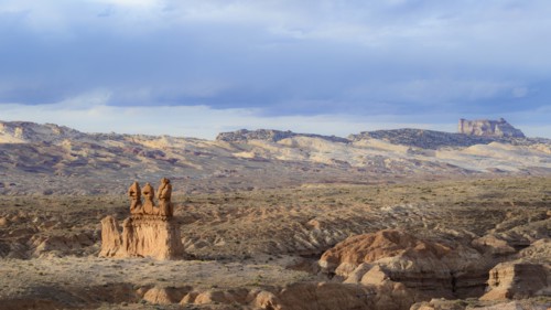 Hoodoos in Goblin Valley State Park, Utah, USA