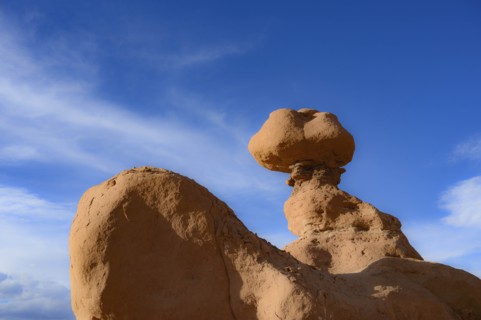 Hoodoos in Goblin Valley State Park, Utah, USA