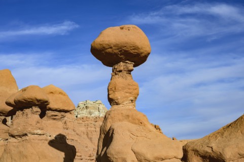 Hoodoos in Goblin Valley State Park, Utah, USA