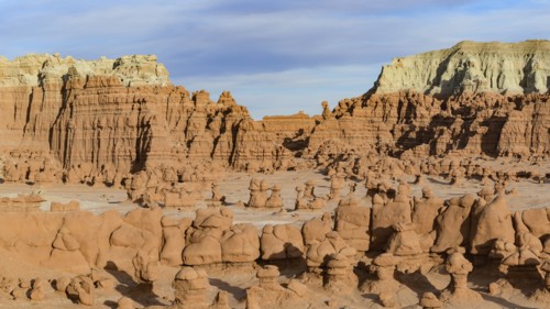 Hoodoos in Goblin Valley State Park, Utah, USA