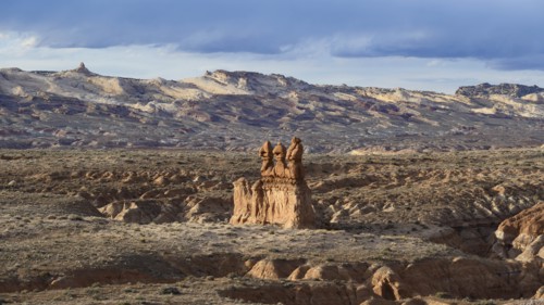 Hoodoos in Goblin Valley State Park, Utah, USA