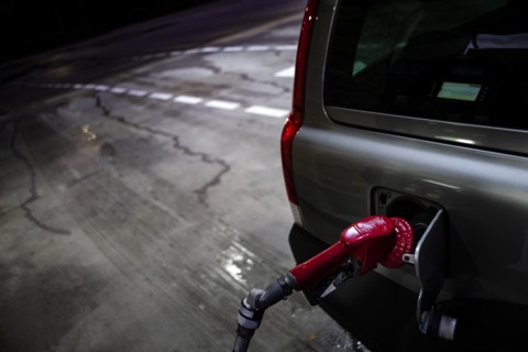 Fuel nozzle in car