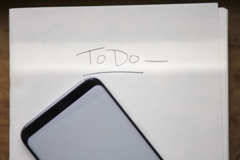 Smart phone and to do list