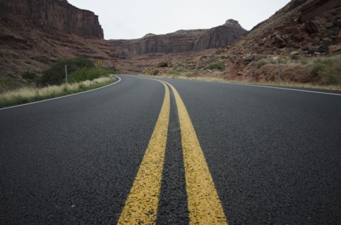 Highway in Grand Canyon National Park, Arizona