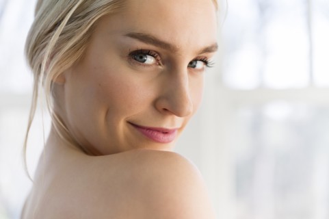Portrait of smiling woman