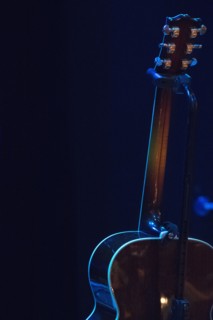 Guitar in guitar stand
