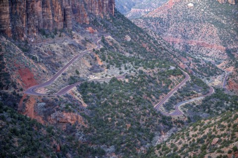 Canyon at Zion National Park in Utah, USA