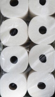 Package of paper towel rolls