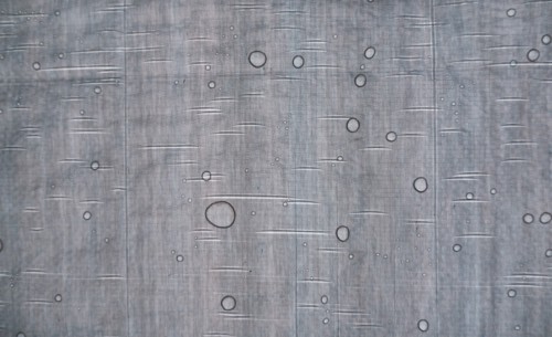 Detail of weathered metal wall