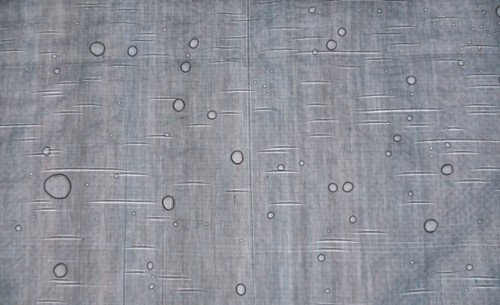 Detail of weathered metal wall