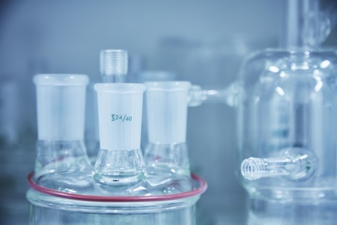 Various laboratory glassware