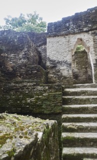 Belize, View of ancient ruins