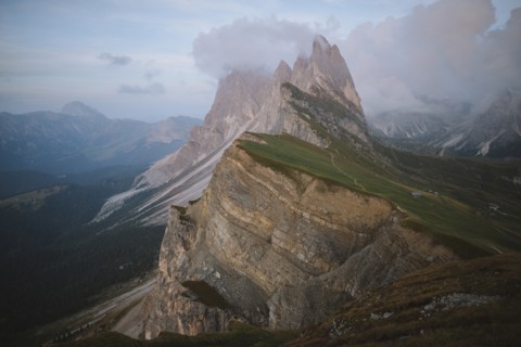 Italy, Dolomite Alps, Seceda mountain