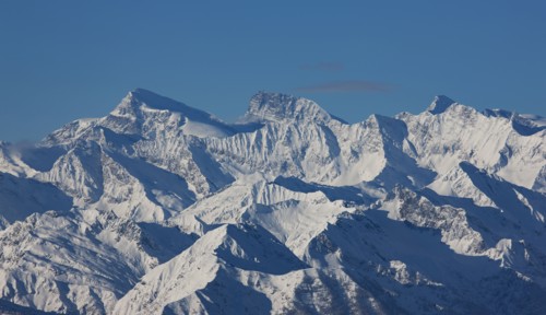 Italy, Piedmont, Monte Rosa