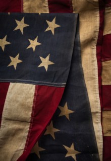 Old US flag