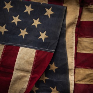 Old US flag