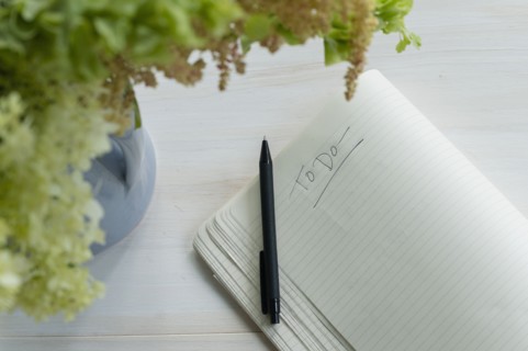 Notepad with to do list