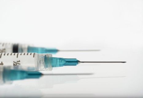 Studio shot of syringes with needles
