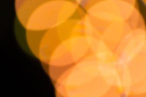 Abstract yellow lights