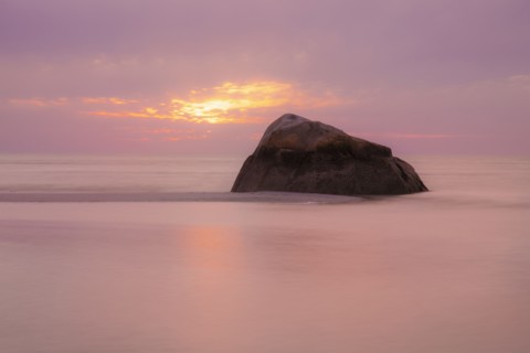 Sunset at Rock Harbor Beach