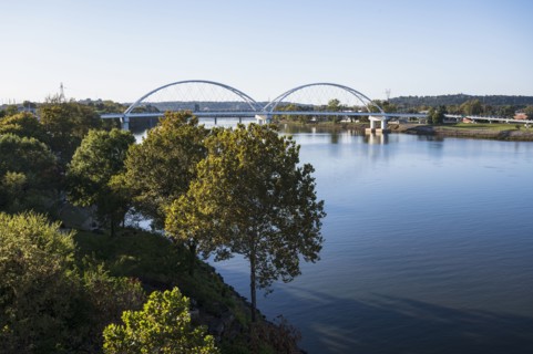 Bridge over Arkansas River
